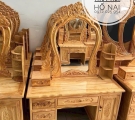 Bàn trang điểm gỗ thông