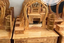 Bàn trang điểm gỗ thông Bàn trang điểm gỗ thông