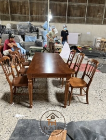 Bàn Ăn Louis Ghế Napoleon