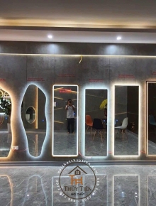 Gương led- ko led e nhận làm đủ mẫu kích thước  theo yêu cầu 