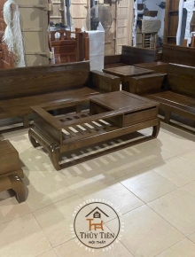 Sofa gỗ sồi giá tại xưởng 