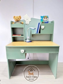 Bàn học sinh mdf lõi xanh e sẵn 4 màu ạ