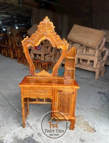 Bàn phấn- bàn trang điểm gỗ tràm rừng