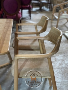 BỘ BÀN CHÂN V GỖ ASH CAO CẤP