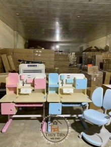 Bàn học sinh thông minh đa năng, nâng hạ tay quay, điều chỉnh góc nghiêng, chống lóa G25 ngang 95cm