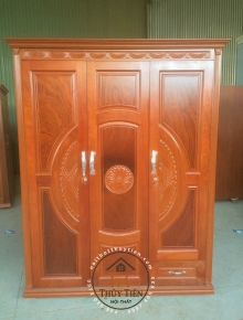 Tủ quần  gỗ xoan phủ nhiều kích thước