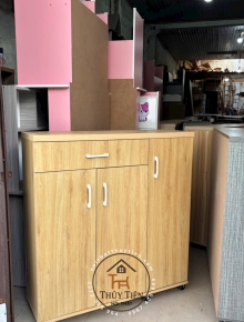 Tủ giày dép MDF lõi nâu nhiều kích thước giá tại xưởng