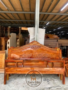 Giường ngủ gỗ tràm