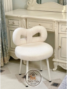 Ghế trang điểm makeup mẫu mới, Ghế  decor ghế nail cao cấp hàng nhập khẩu
