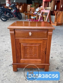 Tủ đầu giường gỗ xoan đào- TDGGXD 002