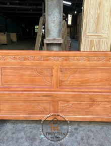 Giường ngủ gỗ thông