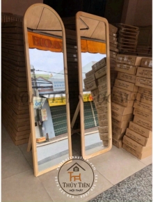 Gương soi- Gương decor gỗ thông