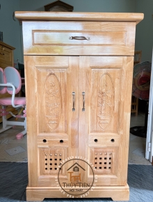 Tủ giày dép gỗ cao su- TGDGCS 004