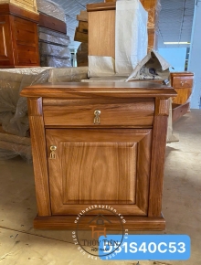 Tủ đầu giường gỗ hương xám