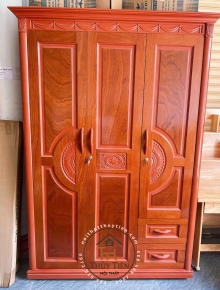 Tủ quần áo xoan phủ - TQAXP 013