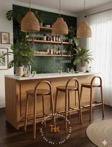 Ghế bar bobby , từ xưởng tới quán khác biệt hẳn