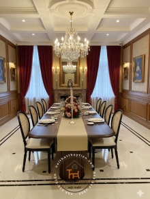 Vẫn là chiếc bàn chiếc ghế đó, mà vào đúng nơi, e tự nhiên toả sáng