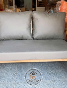 Ghế sofa tay nhọn đôi gỗ Ash cao cấp