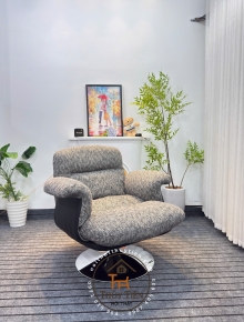 Ghế Bành Form Tròn – Ghế Ngồi Thư Giãn Decor Phòng Khách Sang Trọng