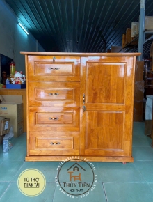 ​ Tủ quần áo trẻ em gỗ cao su 