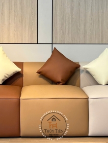 Sofa 3 màu em phối theo yêu cầu khách