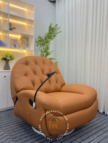 Ghế sofa xoay điều khiển tự động, kèm giá treo điện thoại