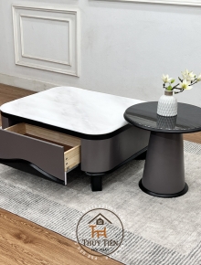 Mã bàn trà đẹp, đá cẩm thạch dày
