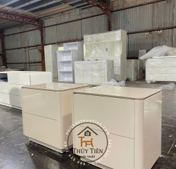 Tủ đầu giường táp decor siêu xinh hàng sơn 2 k chuẩn đẹp