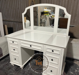 Bàn Trang Điểm Tân Cổ Điển Sang Trọng, Bàn Trang Điểm Kèm Gương Lớn
