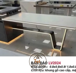 Các mẫu bàn đảo có Led Siêu Sang luôn ạ