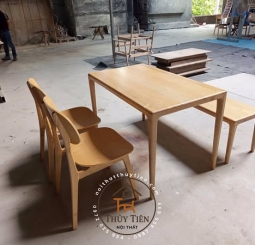BỘ BÀN ĂN GỖ ASH