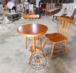 ❤️Bàn tròn cổ điển kết hợp cùng ghế 7 nan giản dị mà chắc chắn-một bộ đôi mộc mạc nhưng tinh tế, mang lại không gian ấm cúng và gần gũi cho mọi góc nhà🍀🍀