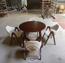 SET BÀN CHÂN V KẾT HỢP GHẾ CHỮ A