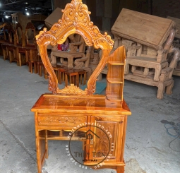 Bàn phấn- bàn trang điểm gỗ tràm rừng Bàn phấn- bàn trang điểm gỗ tràm rừng