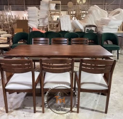 BỘ BÀN ĂN 6 GHẾ TINH TẾ VÀ NỔI BẬT