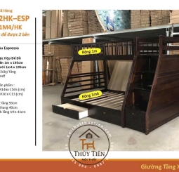 Mẫu giường tầng trẻ em mới nhất