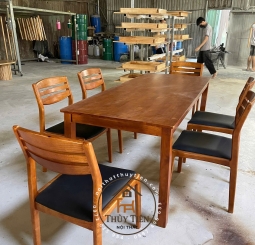 COMBO BÀN GHẾ CAO SU,ĐƠN GIẢN NHƯNG SANG TRỌNG