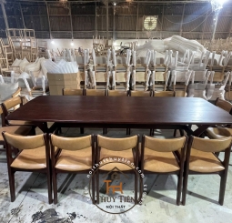 Bộ bàn ăn GỖ ASH cao cấp