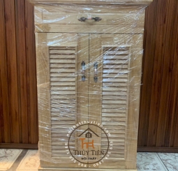 Tủ giày dép gỗ cao su ngang 60cm Tủ giày dép gỗ cao su ngang 60cm