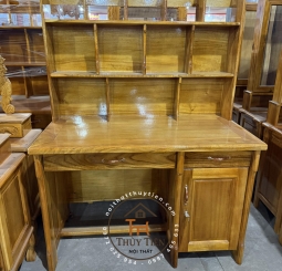 Bàn học sinh gỗ tràm dày dặn chắc chắn