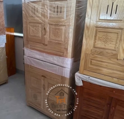 Tủ dép gỗ sồi