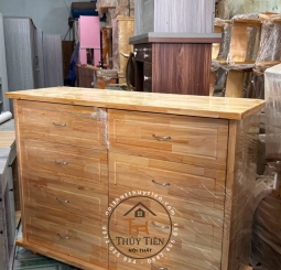 Tủ quần áo em bé gỗ thông