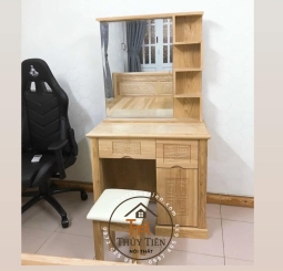 Bàn trang điểm gỗ sồi Pháp - BTDGS 001