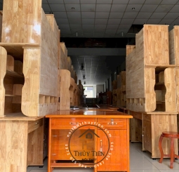 Bàn làm việc gỗ thông 1m, 1m2, 1m4
