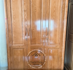Tủ Quần Áo Gỗ sồi 1m4- TQAGS 007