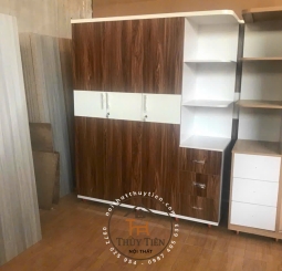 Tủ quần áo gỗ mdf - TQAMDF 001
