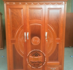 Tủ quần  gỗ xoan phủ nhiều kích thước