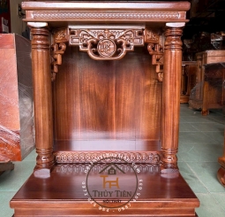 Bàn thờ thần tài gỗ tràm- BTTTGT 002