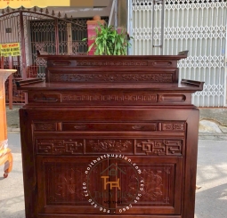 Bàn thờ gỗ tràm rừng- BTGT 034