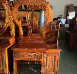Bàn trang điểm gỗ tràm- BTDGT 006